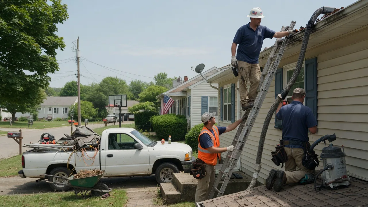Gutter Installation in Sallis, MS near me